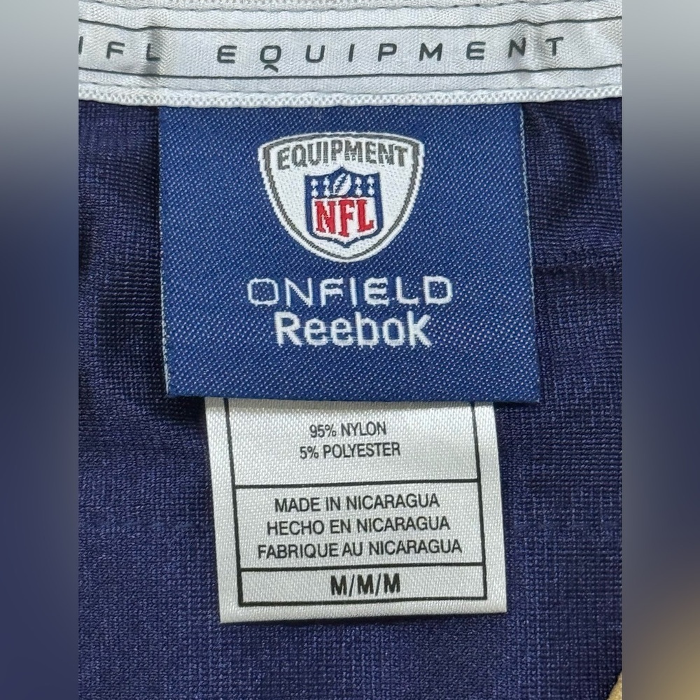 Authentic Reebok NFL St. Louis Rams #8 Sam Bradford Jersey, Medium - Picture 6 of 9